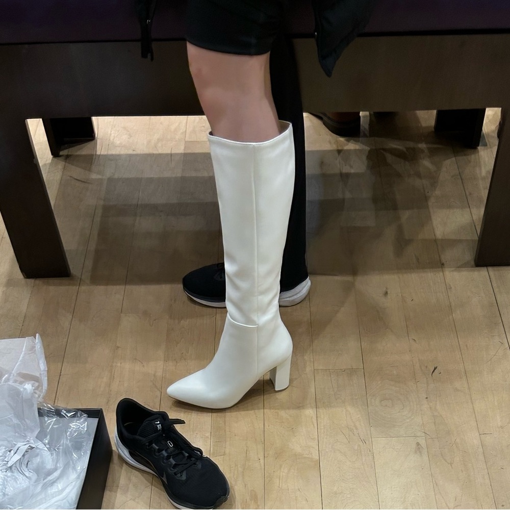 Below knee boots